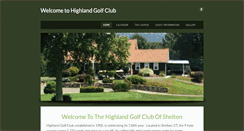 Desktop Screenshot of highlandgolfclub.com